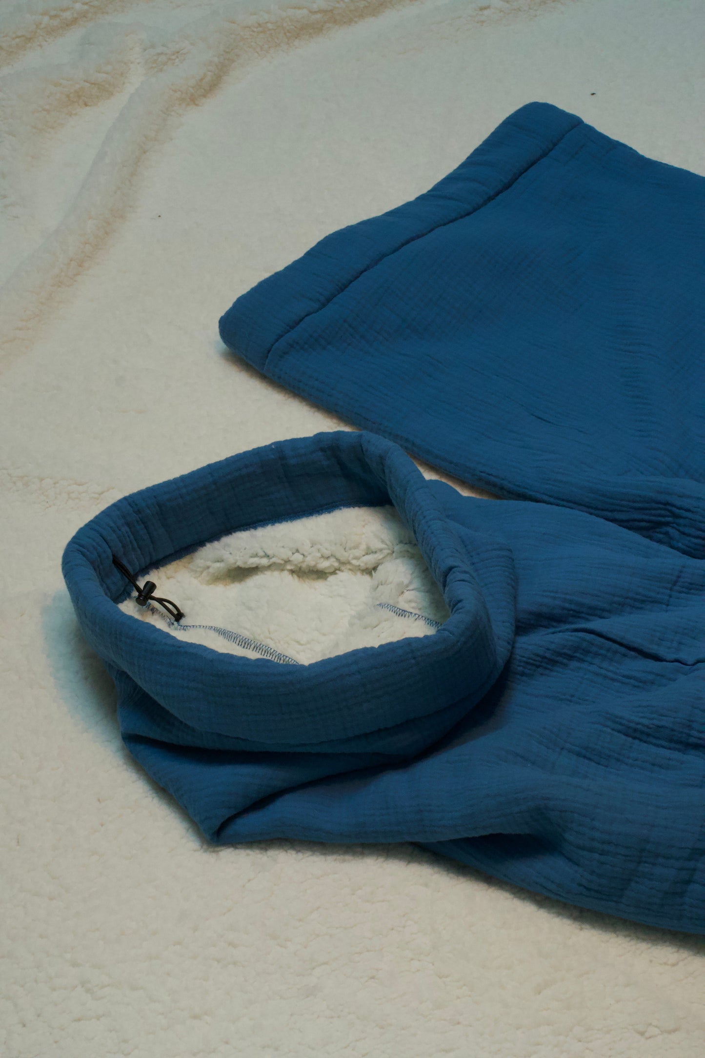 Homebody Low Rise Blanket Pants - Blue - Size M