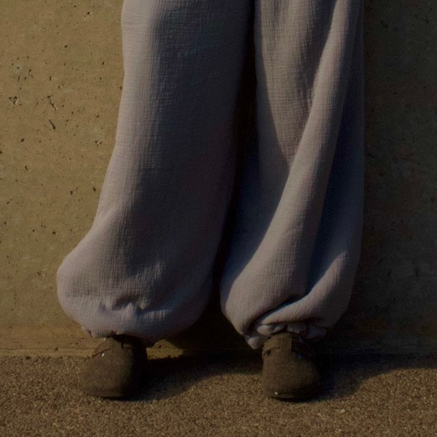 Homebody Low Rise Blanket Pants - Grey - Size Small