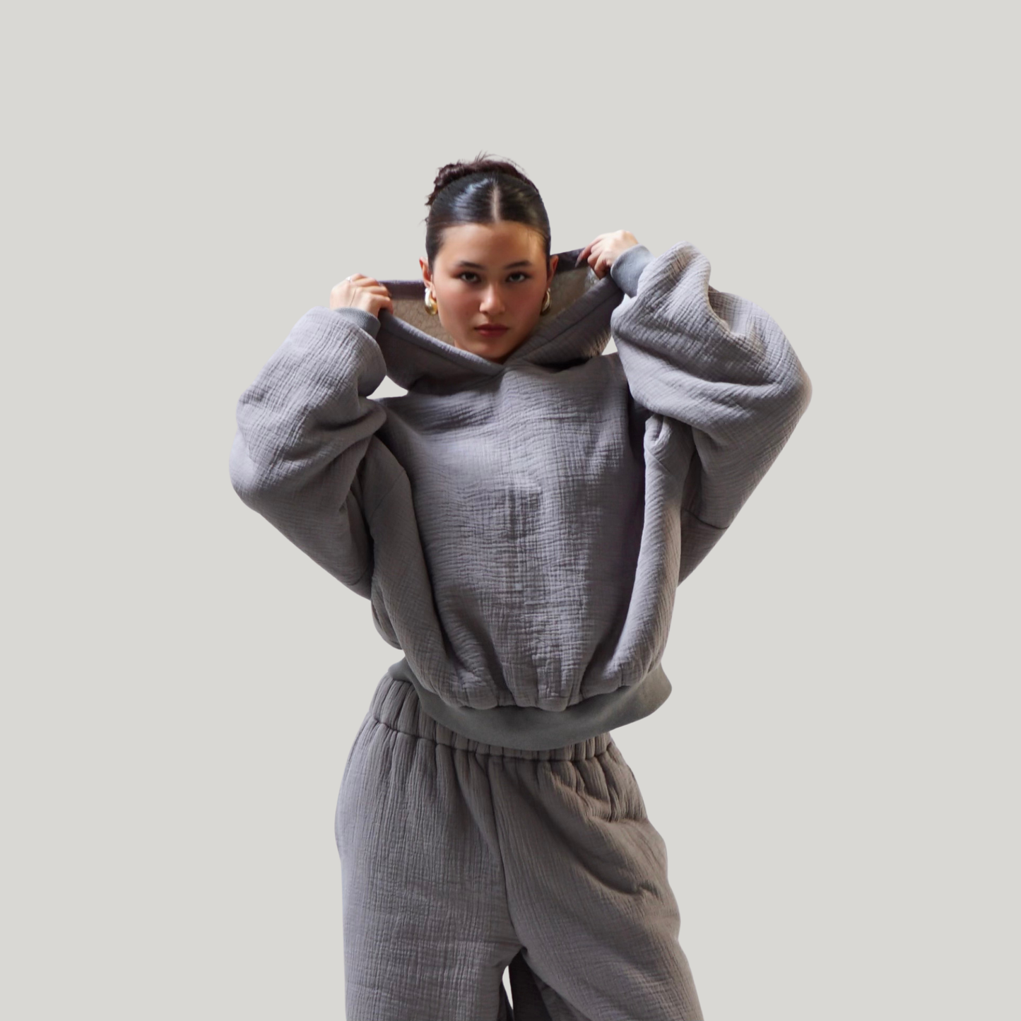 Homebody Hoodie - Grey - Size Small