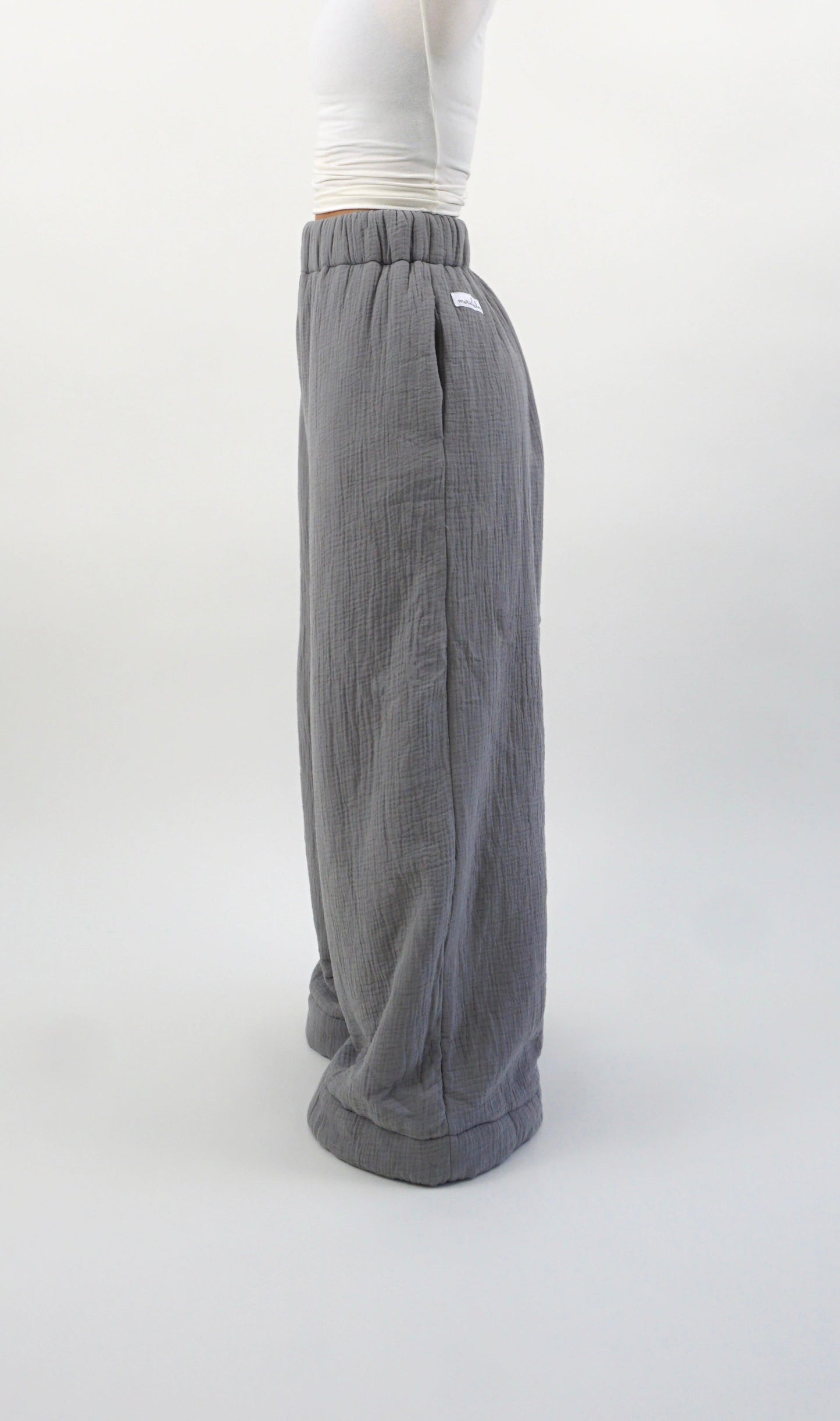 GREY Homebody Regular Blanket Pants - Grey - Size S