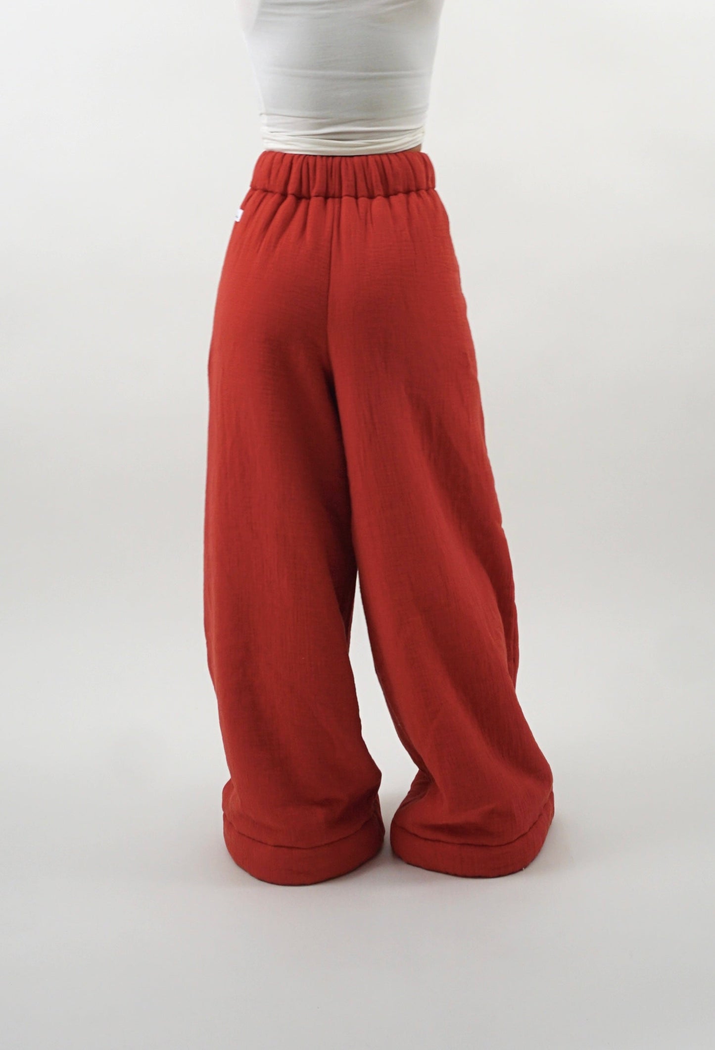 Homebody Regular Blanket Pants - Orange - SIZE M