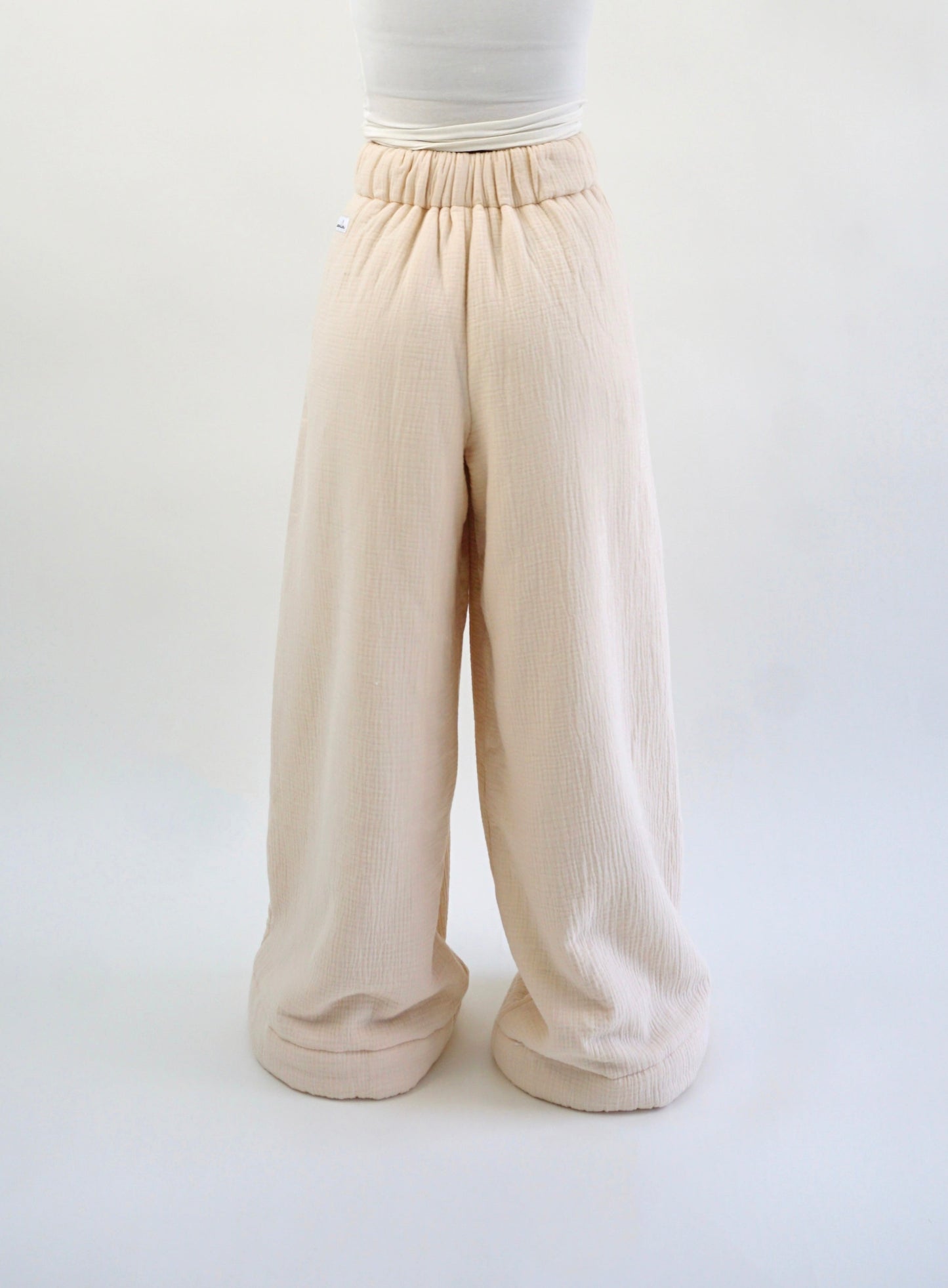 Homebody Regular Blanket Pants - Beige - SIZE M