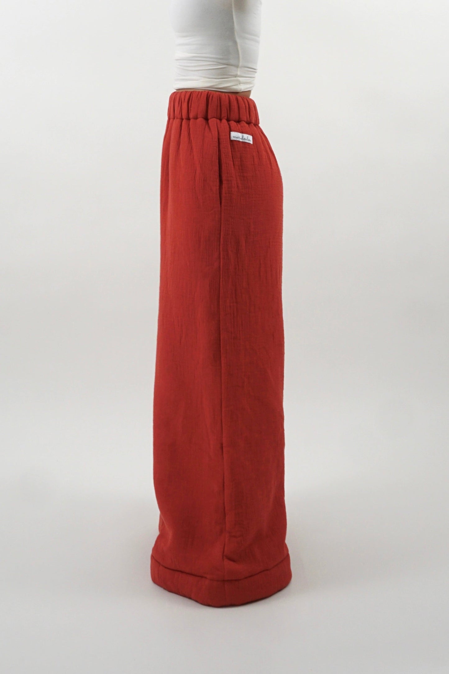 Homebody Regular Blanket Pants - Orange - SIZE M