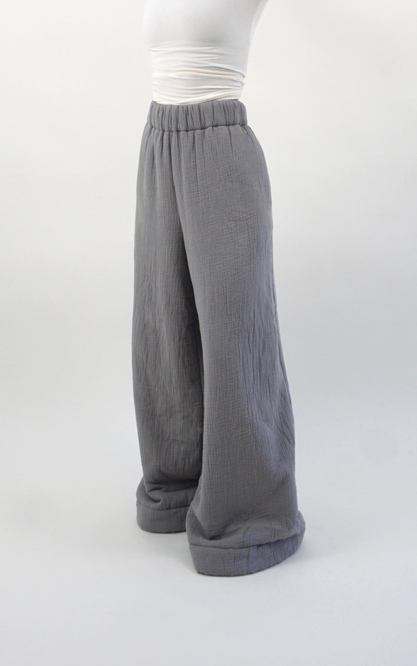 GREY Homebody Regular Blanket Pants - Grey - Size S