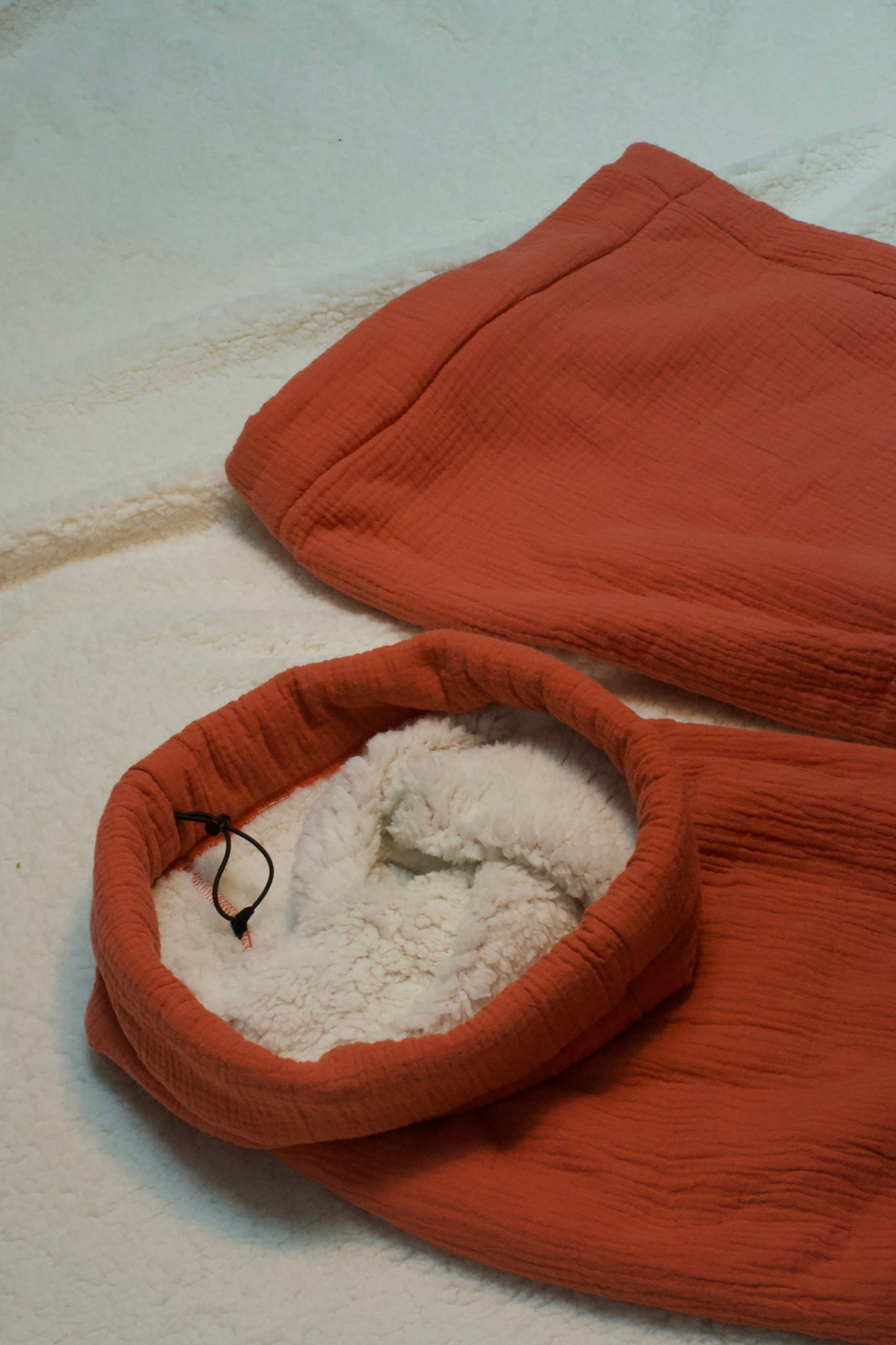 Homebody Regular Blanket Pants - Orange - SIZE M