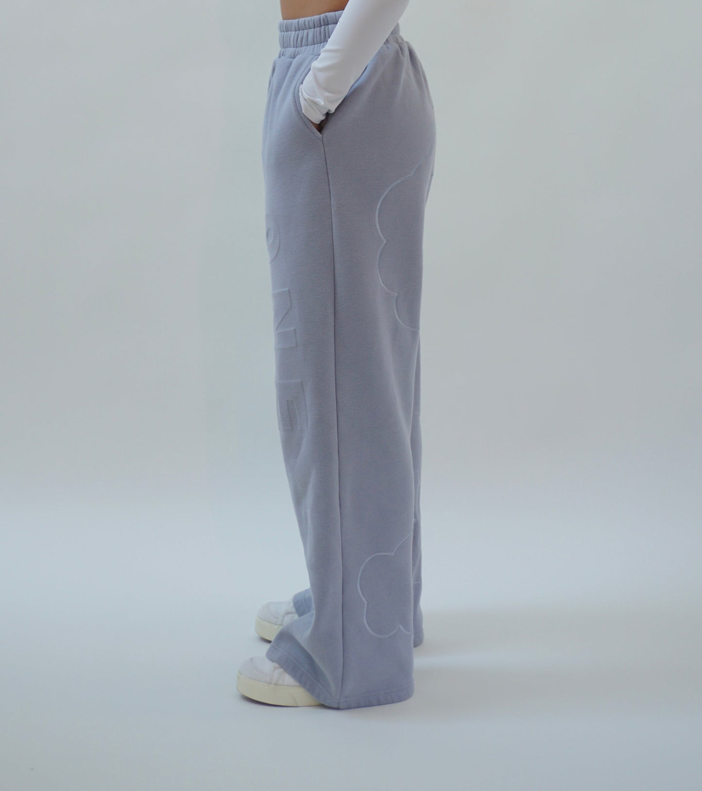 GREY Cloud N9ne Flared Sweatpants - SIZE M