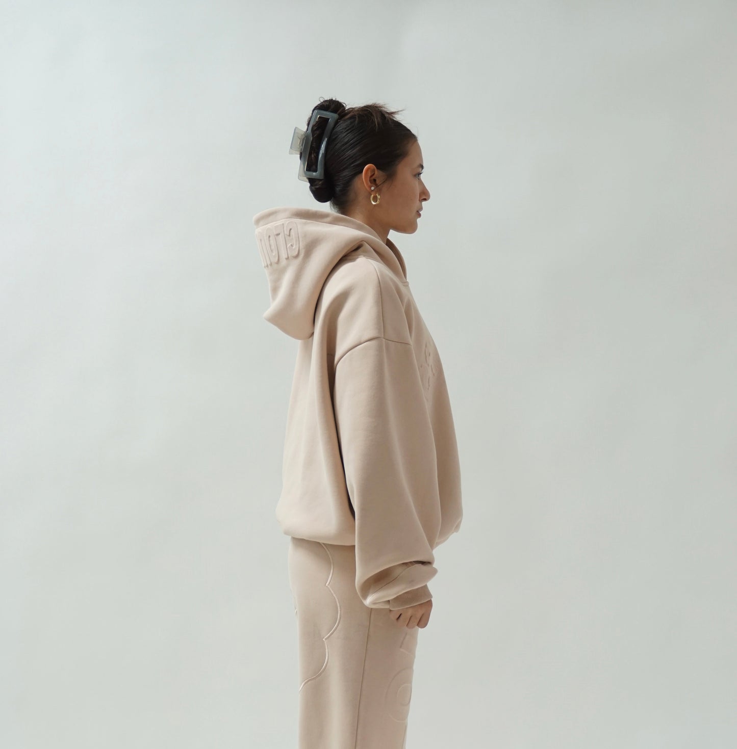 GREY Cloud N9ne Hoodie - SIZE MEDIUM