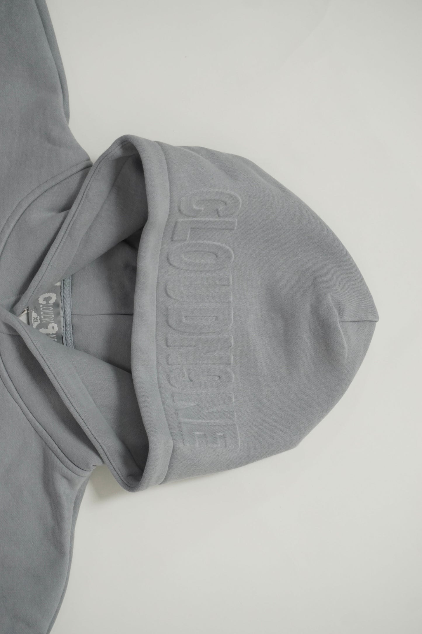 GREY Cloud N9ne Hoodie - SIZE MEDIUM