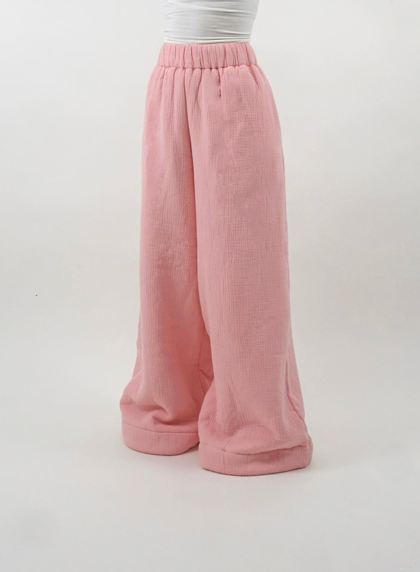 Homebody Regular Blanket Pants - Pink - size s