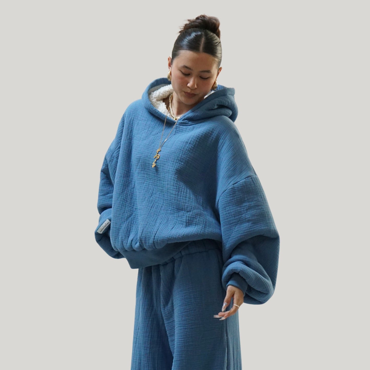 Homebody Hoodie - Blue - Size Small