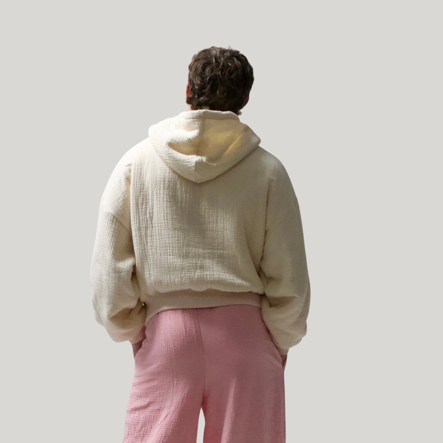 Homebody Hoodie - Beige - Size Small