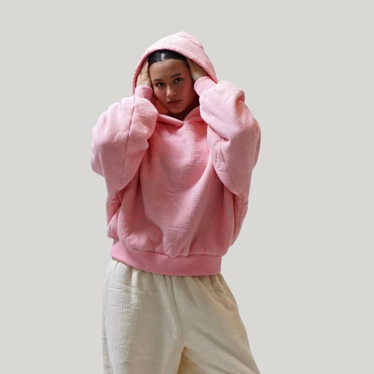 Homebody Hoodie - Pink - Size Small