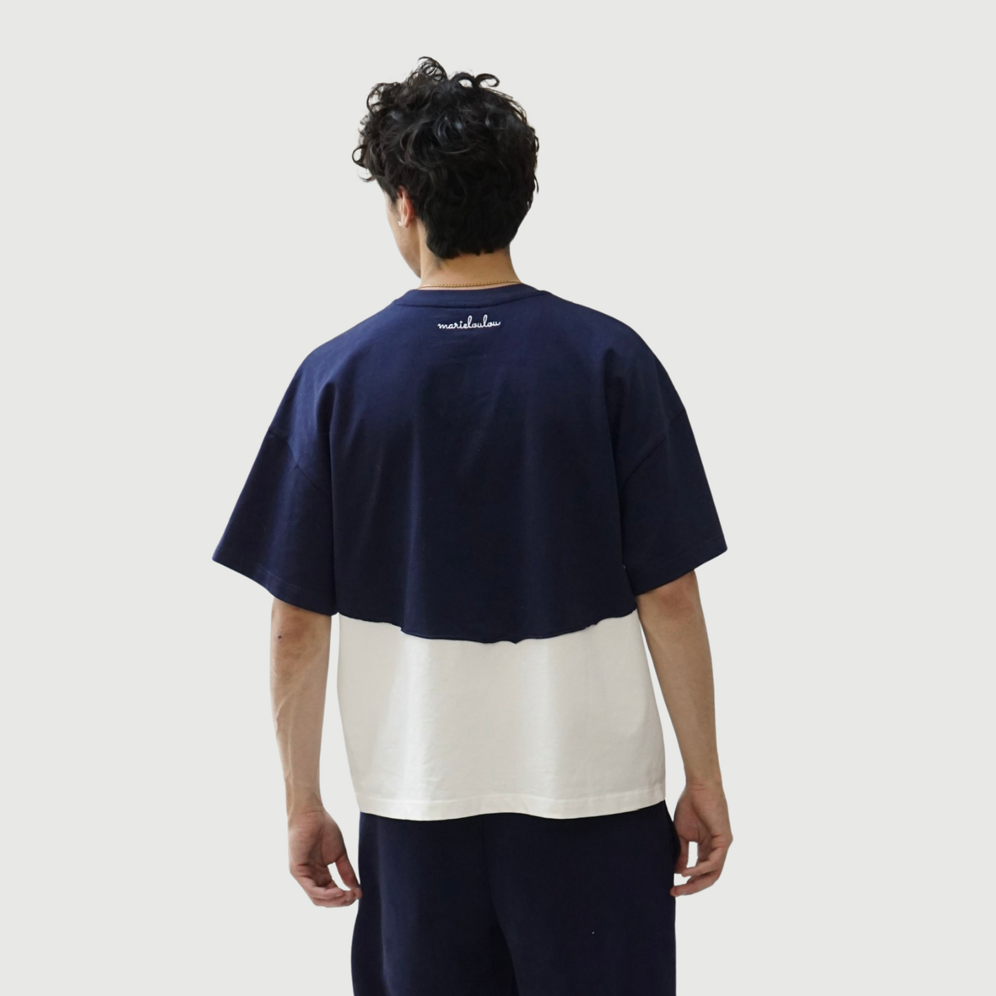 Two Toned Tee - Size M